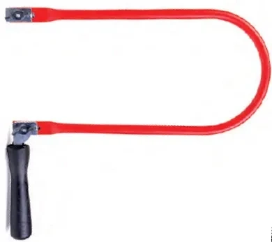 Kıl Testere Kolu - Metal Profil- Plastik Sap - Resim 2