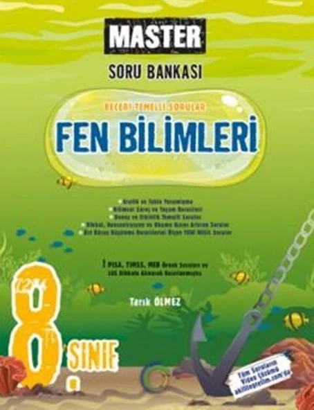 8. Sınıf Fen Bilimleri Master Soru Bankası Okyanus Yayınları ürün görseli 1