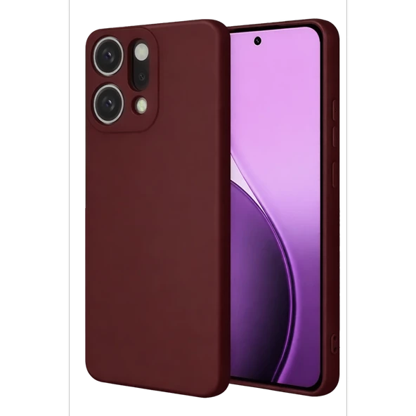 Oppo Reno 14 First Silikon - Bordo ürün görseli 1