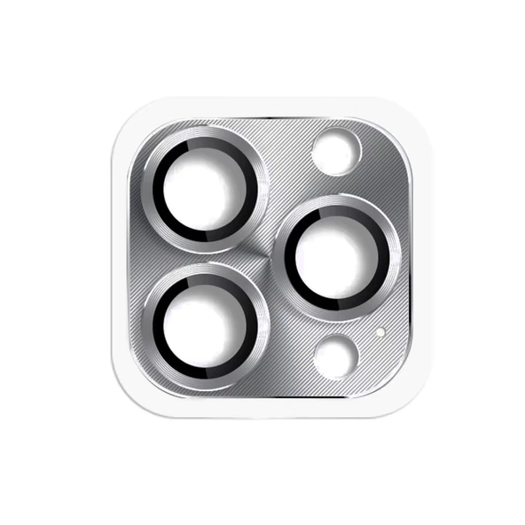 Apple İphone 16 Pro Max Pers Alüminyum Kamera Lens - Gri ürün görseli 1