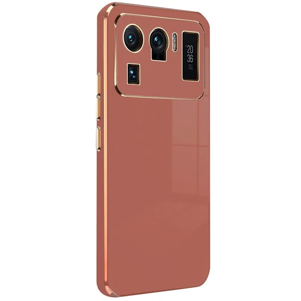 Xiaomi Mi 11 Ultra Kılıf Volet Silikon - Kırmızı ürün görseli 1