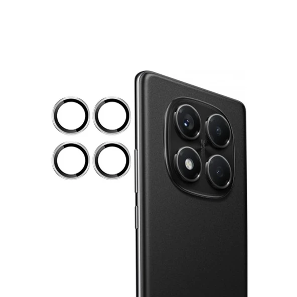 Joko Xiaomi Redmi Note 14 Pro 4g Pvd Metal Kamera Lens - Gümüş ürün görseli 1