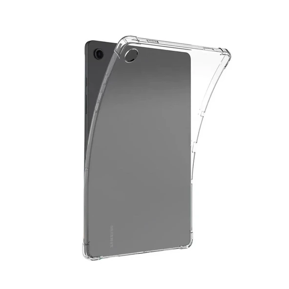 Samsung Galaxy Tab A11 Plus Anti Shock Tablet Silikon - Şeffaf - Resim 2