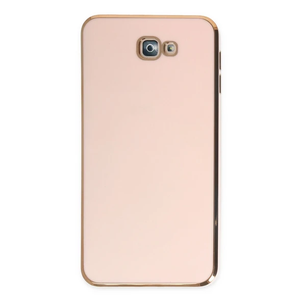 Samsung Galaxy J7 Prime Kılıf Volet Silikon - Pembe ürün görseli 1