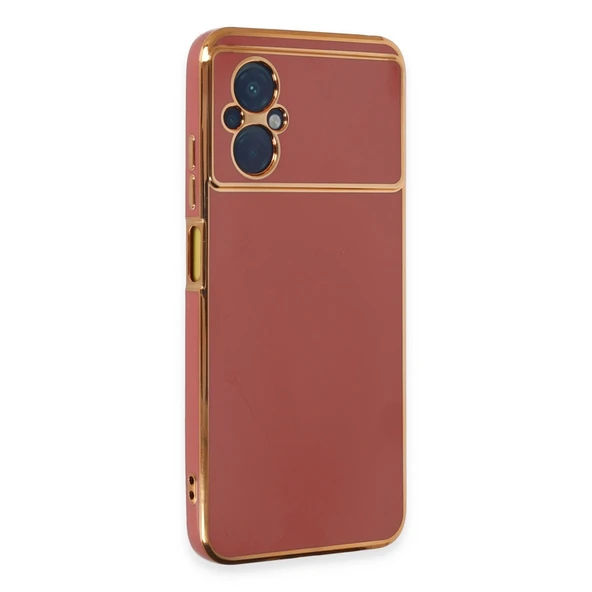 Xiaomi Poco M5 Kılıf Volet Silikon - Kırmızı ürün görseli 1