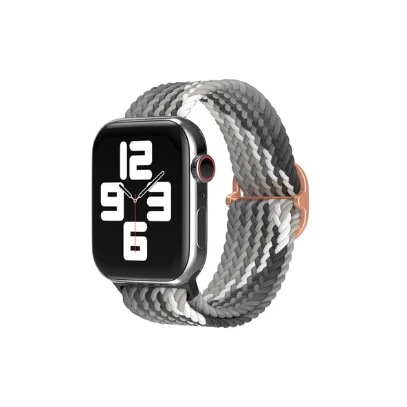 Apple Watch 38mm  Kordon - Gri-siyah ürün görseli 1