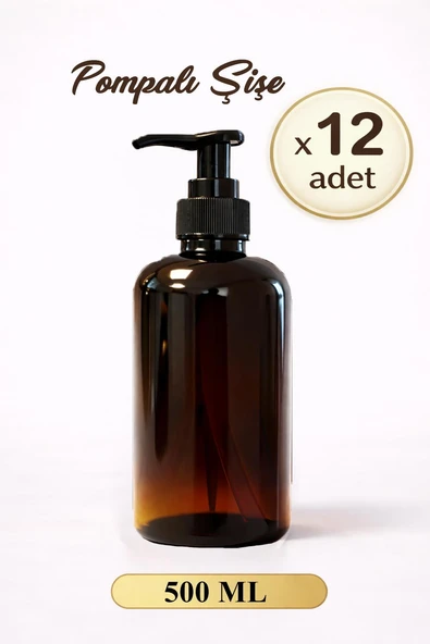 Amber 12 Adet Dispenser Şişe 500 ML ürün görseli 1