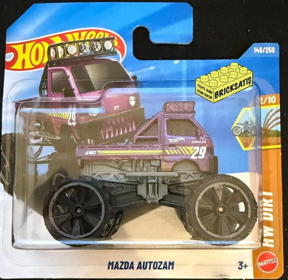 Hot Wheels Tekli Arabalar Mazda Autozam JJJ98 (Dirt) ürün görseli 1