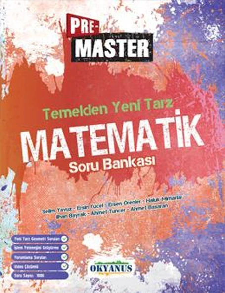 Pre Master Temelden Yeni Tarz Matematik Soru Bankası Okyanus Yayınları ürün görseli 1