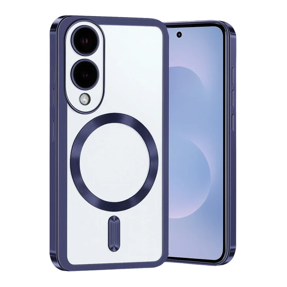 Samsung Galaxy S25 Edge Kross Magneticsafe Kapak - Lacivert ürün görseli 1