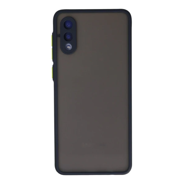 Samsung Galaxy A02 Kılıf Montreal Silikon Kapak - Lacivert ürün görseli 1