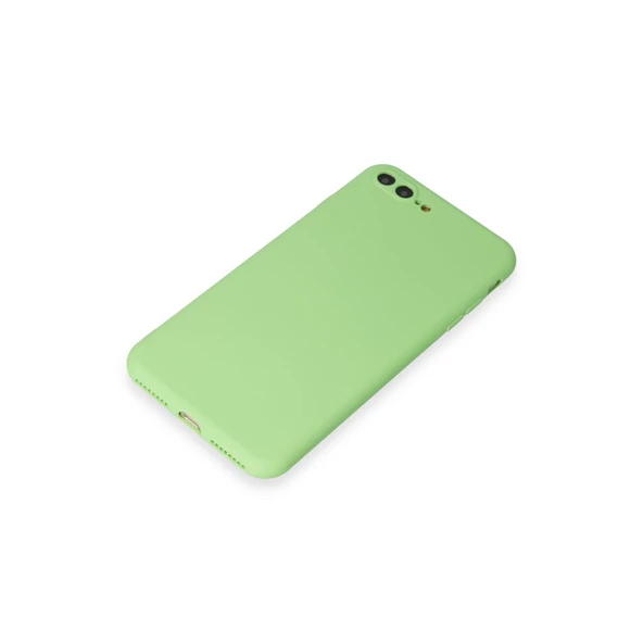 Apple İphone 7 Plus Kılıf First Silikon - Açık Yeşil - Resim 4