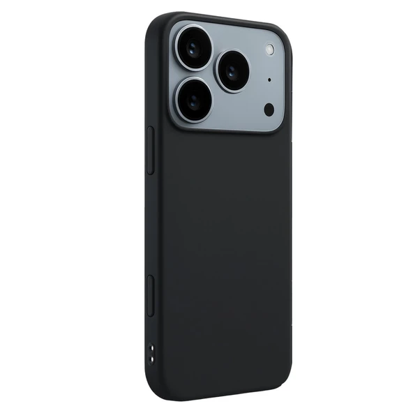 Apple İphone 17 Pro Max First Silikon - Siyah - Resim 2