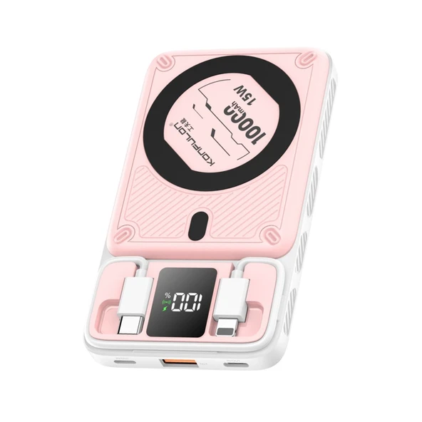 M25w 10.000 Mah 20w Pd Magsafe Powerbank - Pembe ürün görseli 1