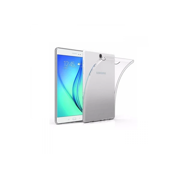 Samsung Galaxy T560 Tab E 9.7 Kılıf Tablet Şeffaf Silikon ürün görseli 1