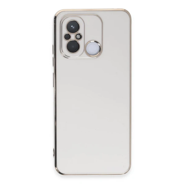 Xiaomi Redmi 12c Kılıf Volet Silikon - Beyaz ürün görseli 1