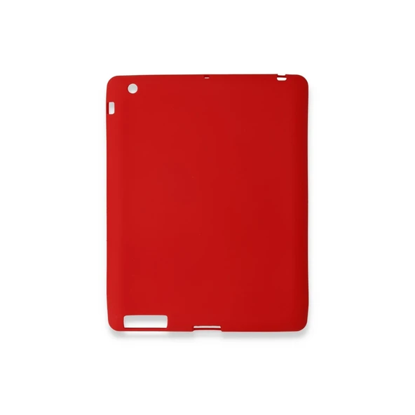 Apple İpad 4 9.7 Kılıf Evo Tablet Silikon - Kırmızı ürün görseli 1
