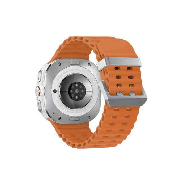 Watch 7 Ultra Kr417 Rug Silikon Kordon - Turuncu ürün görseli 1