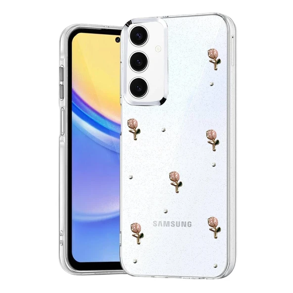 Samsung Galaxy A15 4g Fiyonk Desenli Kapak - Desen 6 ürün görseli 1