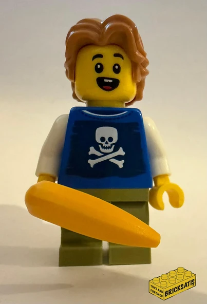Orjinal Lego Minifigür Boy with Banana ürün görseli 1