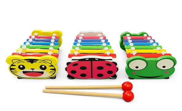 Periboia Ahşap 8 Notalı Ksilofon Müzik Aleti ürün görseli 1