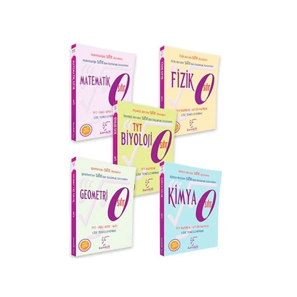 Karekök Yayınları TYT 0 Seti 5 Kitap Set ürün görseli 1