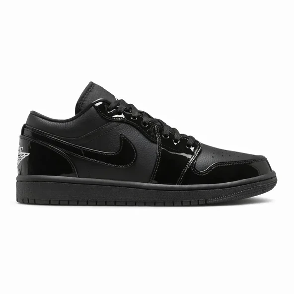 NİKE Jordan 1 Low SE Patent Elephant Black ürün görseli 1