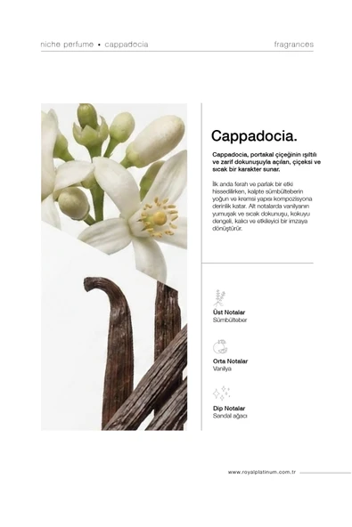 CAPPADOCİA 100 ML NICHE PARFÜM - Resim 2