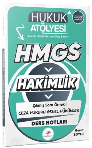 Dizgi Kitap Hukuk Atölyesi HMGS Hakimlik Ceza Hukuku Genel Hükümler Ders Notları ürün görseli 1