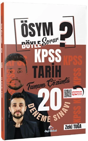 Dizgi Kitap ÖSYM Böyle Sorar 2026 KPSS Tarih Tamamı PDF Çözümlü 20 Deneme Sınavı ürün görseli 1