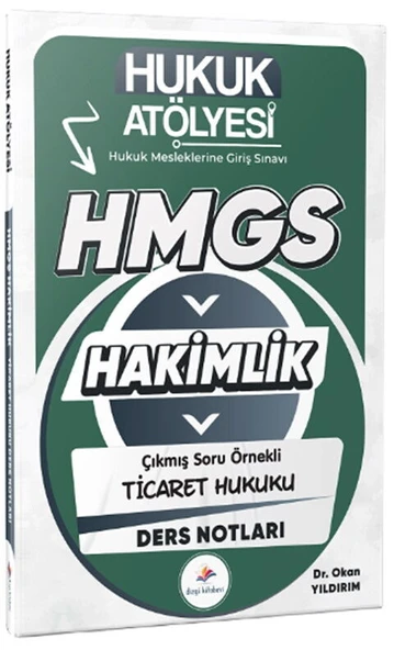 Dizgi Kitap Hukuk Atölyesi HMGS Hakimlik Ticaret Hukuku Ders Notları ürün görseli 1