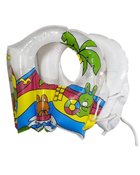 Can Yeleği | Renkli ve Eğlenceli Desenli | 31cm Yükseklik - Bel Çevresi 65 Cm e Kadar Ayarlanabilir Özel İpli| 15-30 Kg İçin Uygundur ürün görseli 1