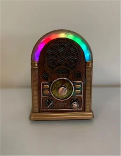 Everton RT-752 Şarjlı, Led Işıklı  Nostaljik Radyo( Bluetooth-USB-SD-FM) ürün görseli 1