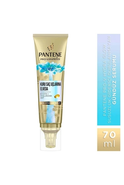 PRO-V MIRACLES Hydra Glow Susuzluk Giderici Gündüz Serumu Durulanmaz Kuru Saçlar için 70ML ürün görseli 1