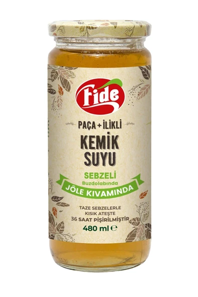 Fide Paça + İlikli Kemik Suyu Jöle Kıvamında Sebze 480 ml ürün görseli 1