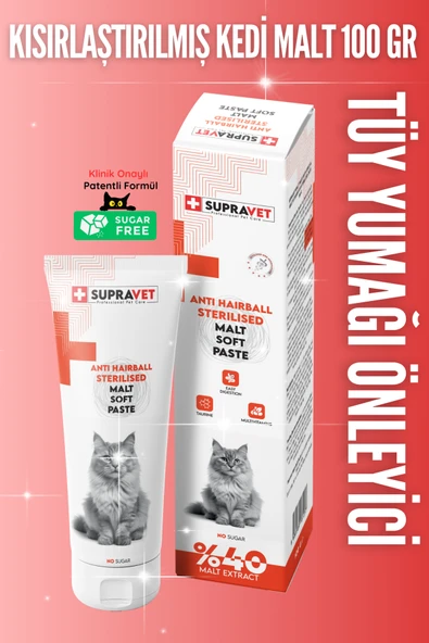 Sterilised Kısırlaştırılmış Kedi Malt ( Multivitaminli ) 100 Gr ürün görseli 1