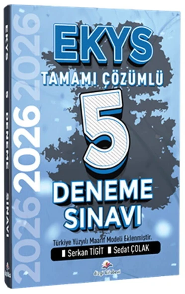 Dizgi Kitap 2026 MEB EKYS Müdür ve Müdür Yardımcılığı Tamamı Çözümlü 5 Deneme Sınavı ürün görseli 1