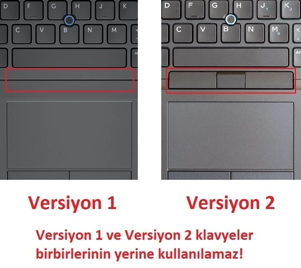 Dell Latitude E7470 Notebook Klavye - Tuş Takımı / Ver.1 - TR ürün görseli 1