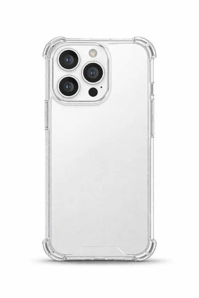 Apple iPhone 14 Pro Max Şeffaf Tank Silikon Kapak ürün görseli 1