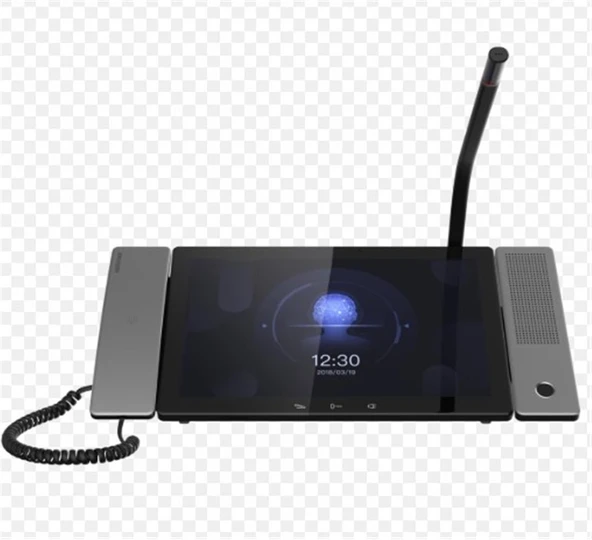 Hikvision DS-KM9503 10.1" Dokunmatik Android IP Ana İstasyonu Video Görüşme Erişim Kontrolü PoE ürün görseli 1