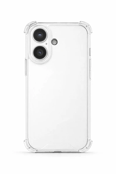Apple iPhone 16 Plus Şeffaf Tank Silikon Kapak ürün görseli 1