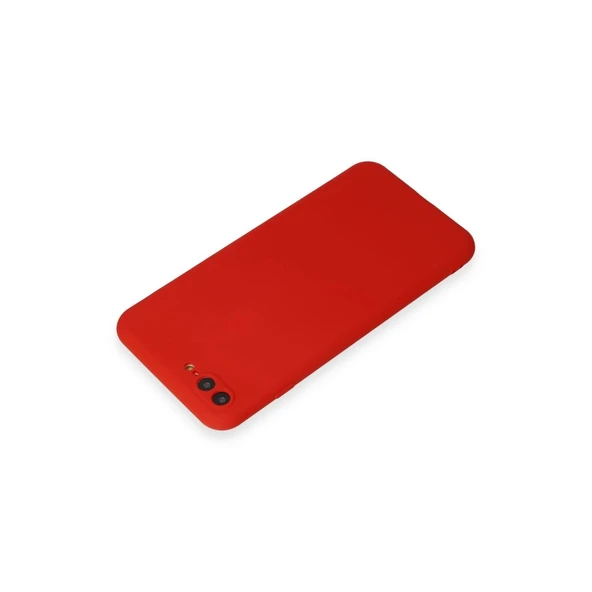İphone 7 Plus Kılıf First Silikon - Kırmızı - Resim 3