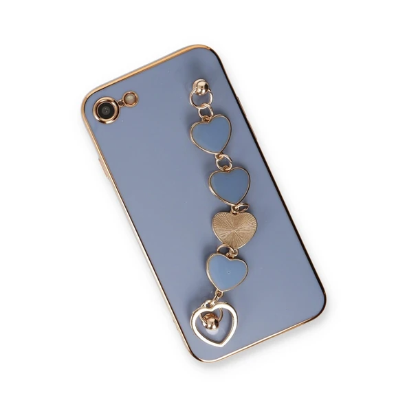 İphone 7 Kılıf Esila Silikon - Gri - Resim 3
