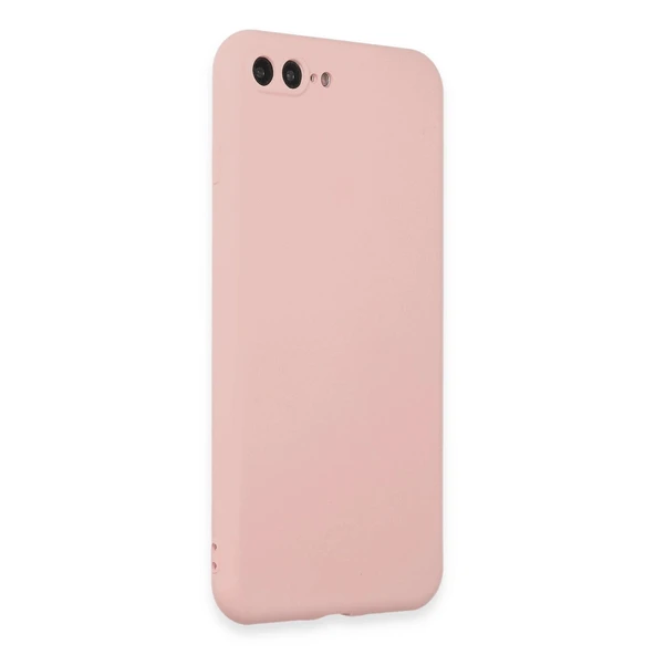 İphone 7 Plus Kılıf First Silikon - Rose Gold - Resim 2