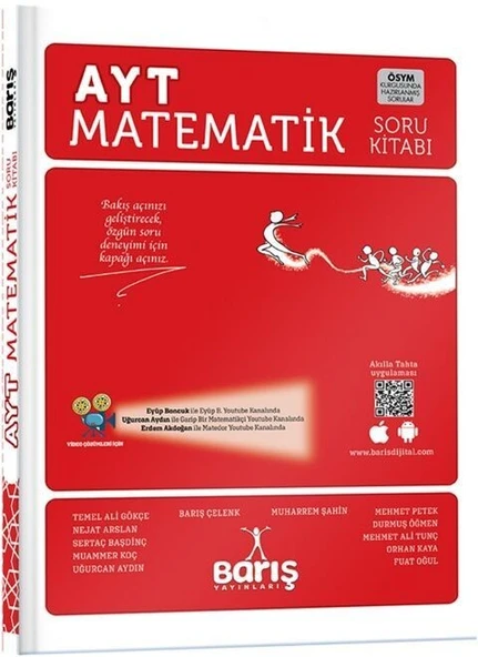 AYT Matematik Soru Bankası Barış Çelenk ürün görseli 1