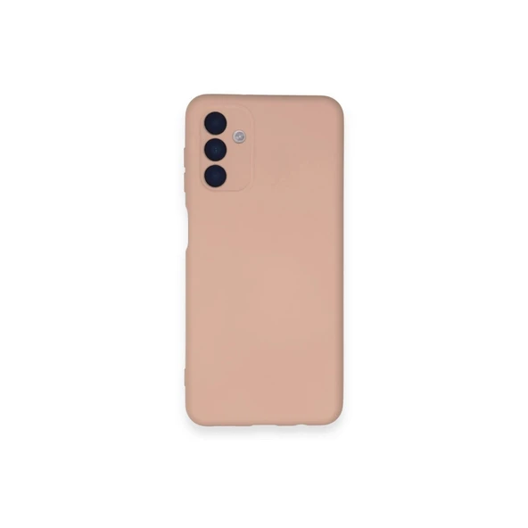 Samsung Galaxy A14 4g Kılıf Nano İçi Kadife Silikon - Pudra ürün görseli 1