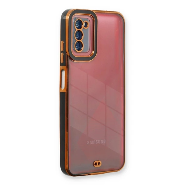 Samsung Galaxy A03s Kılıf Liva Lens Silikon - Siyah ürün görseli 1
