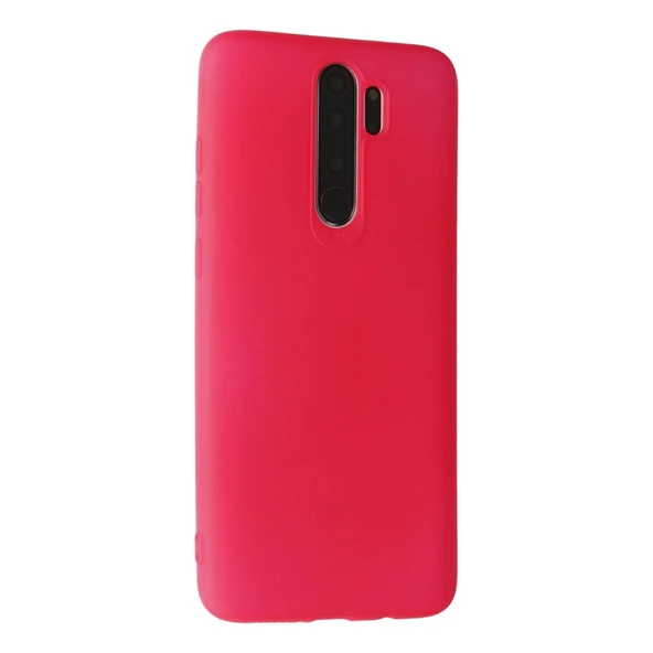 Xiaomi Redmi Note 8 Pro Kılıf First Silikon - Pembe - Resim 2