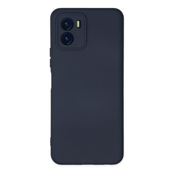 Vivo Y15s Kılıf Nano İçi Kadife Silikon - Lacivert ürün görseli 1