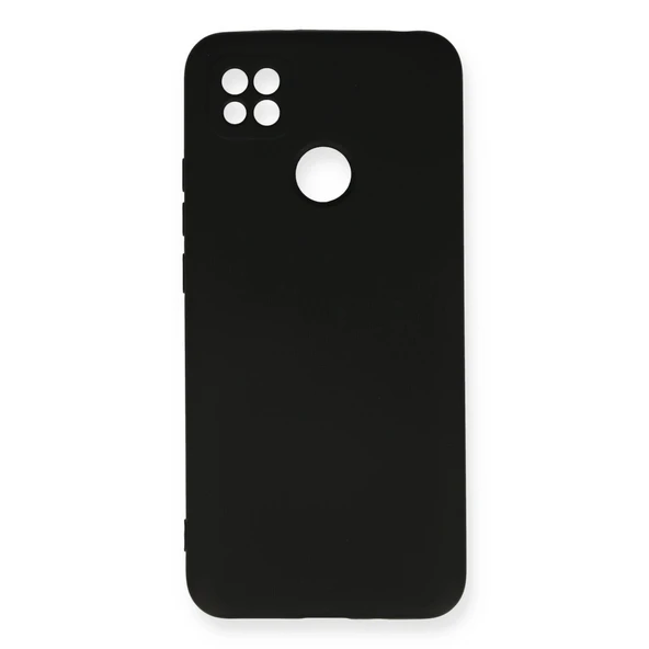 Xiaomi Redmi 9c Kılıf Nano İçi Kadife Silikon - Siyah ürün görseli 1